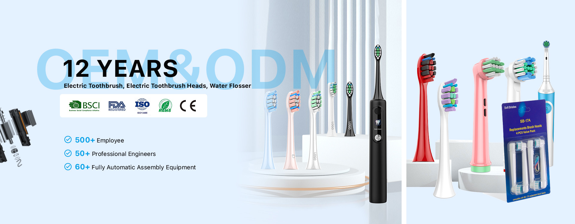 qualidade Escova de dentes elétrica adulta fábrica